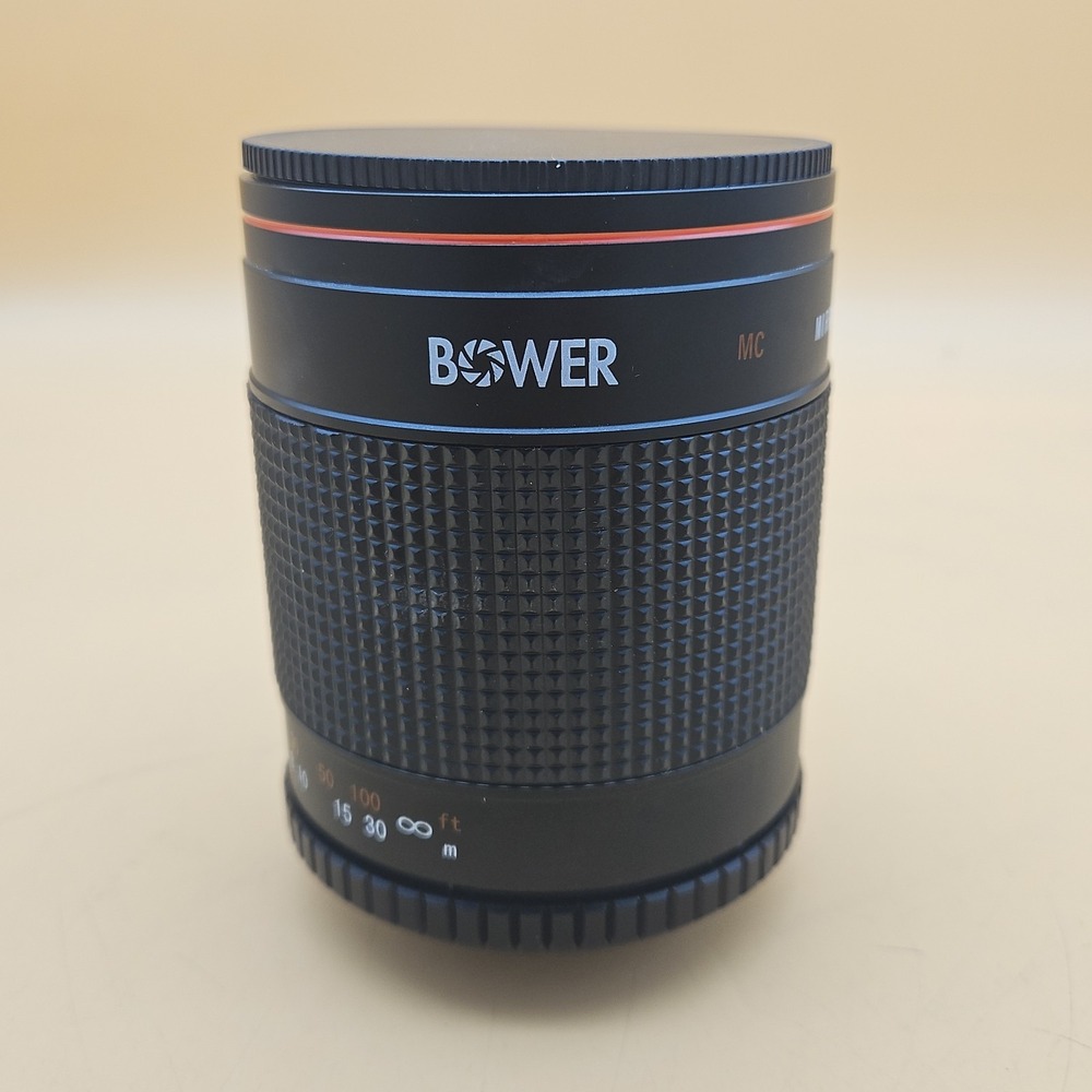 Bower Mirror Lens F=500mm MC 1:8.0 32475 W/ Lens Caps